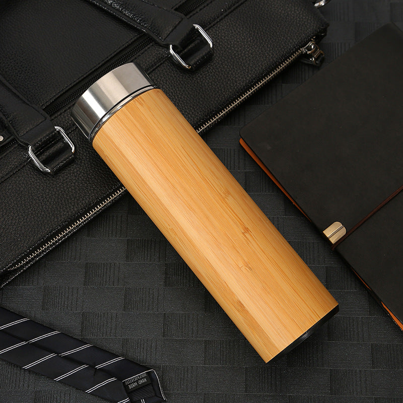 Bamboo Stainless Steel Insulated Bamboo Water Cup