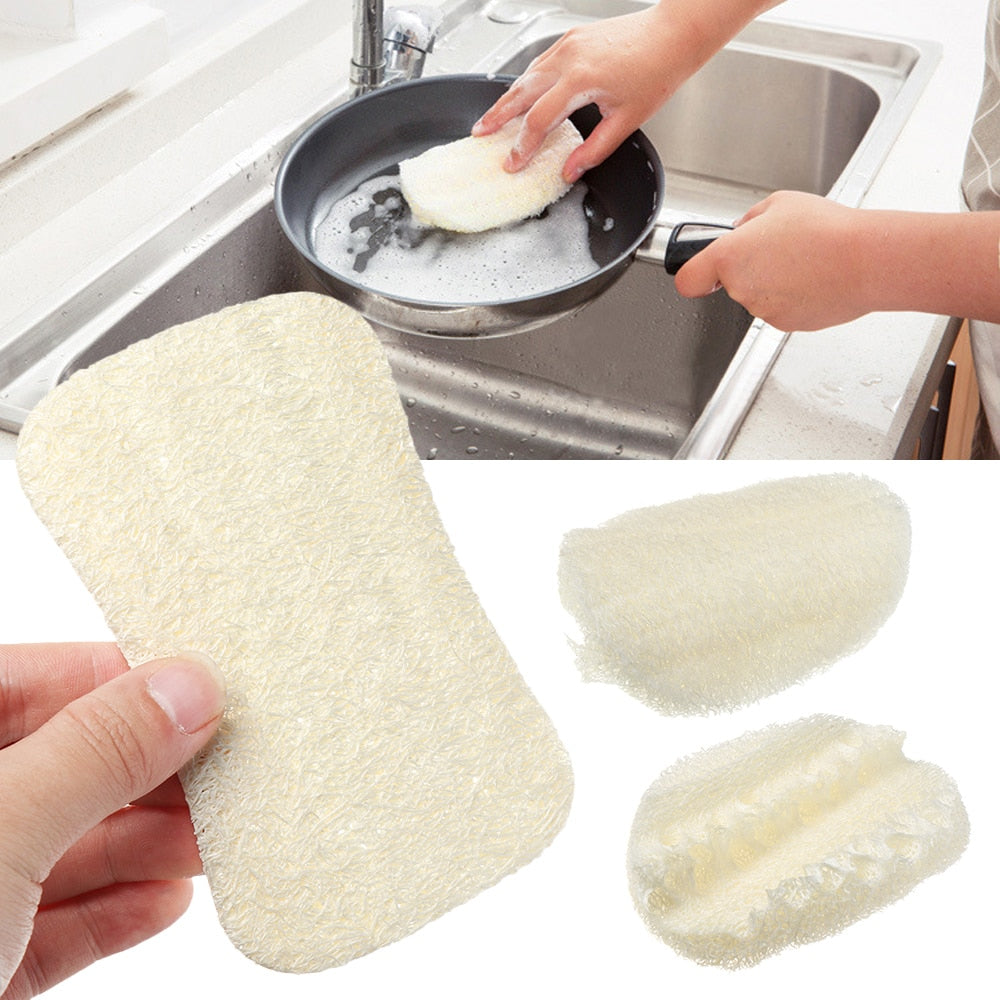 Natural Loofah Dish Washing Sponge
