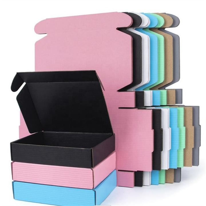 Color Printing Corrugated Paper Clothing Packaging Gift