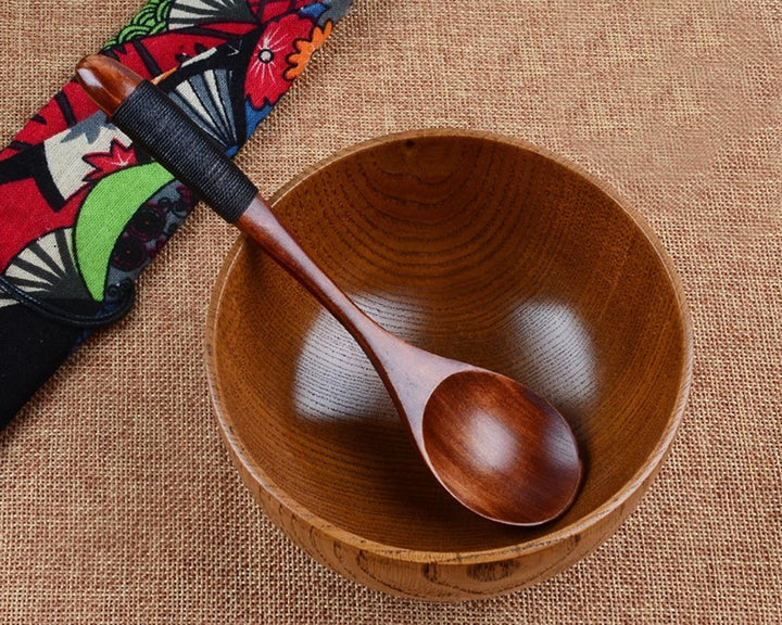 Bamboo Wooden Soup Teaspoon